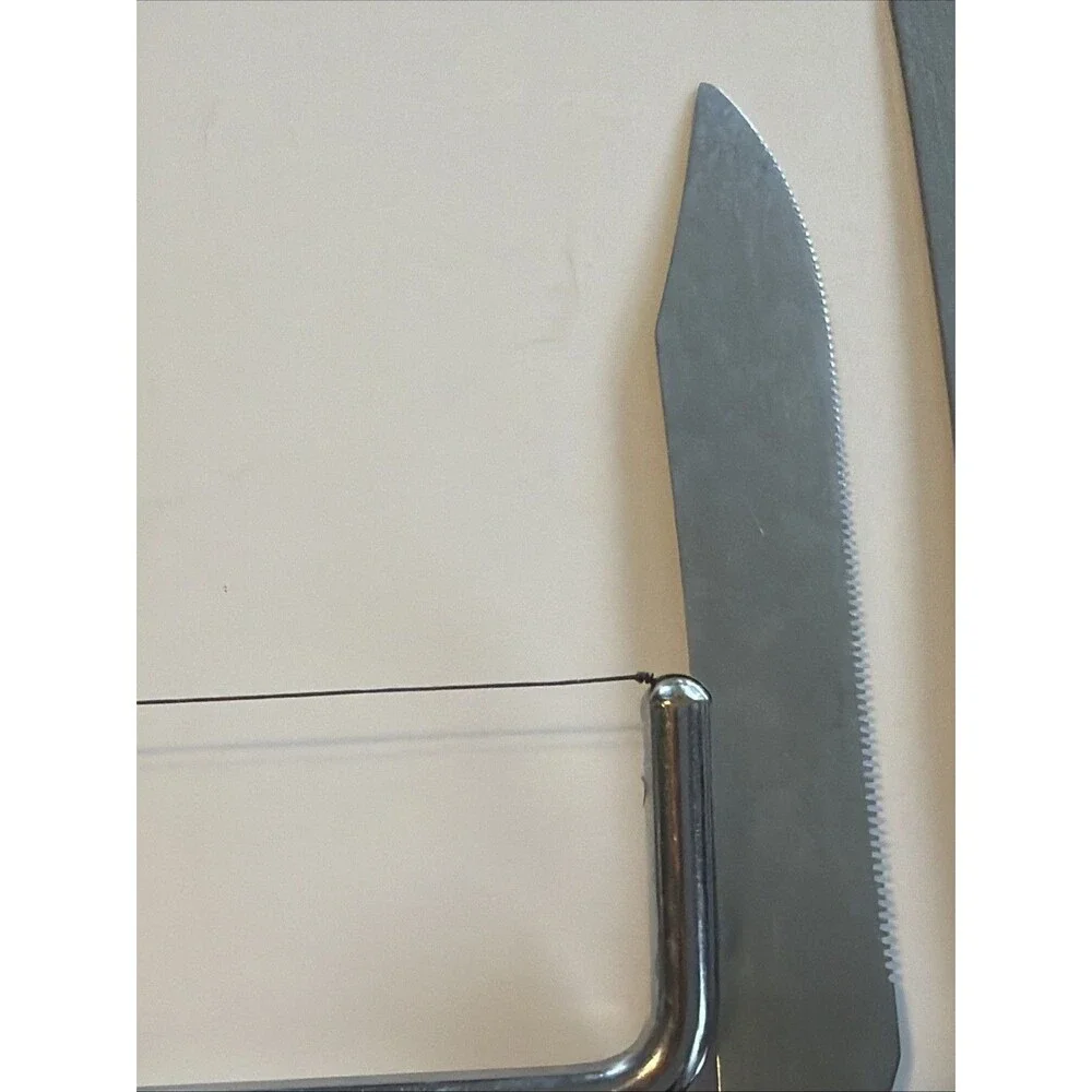 Vintage Bakelite Caramel Butterscotch Knives Knife and Cheese Slicer